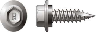 SCREW T17 HEX SEAL C4 12-11 X 25 BLUE RIDGE